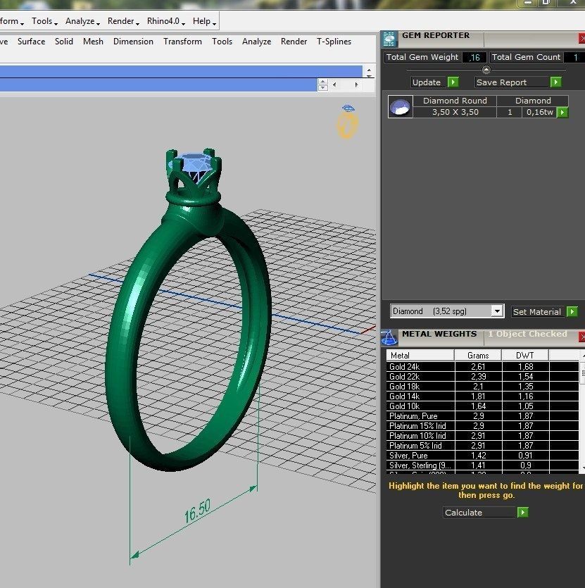 Ring ready for 3d print 3D print model_1