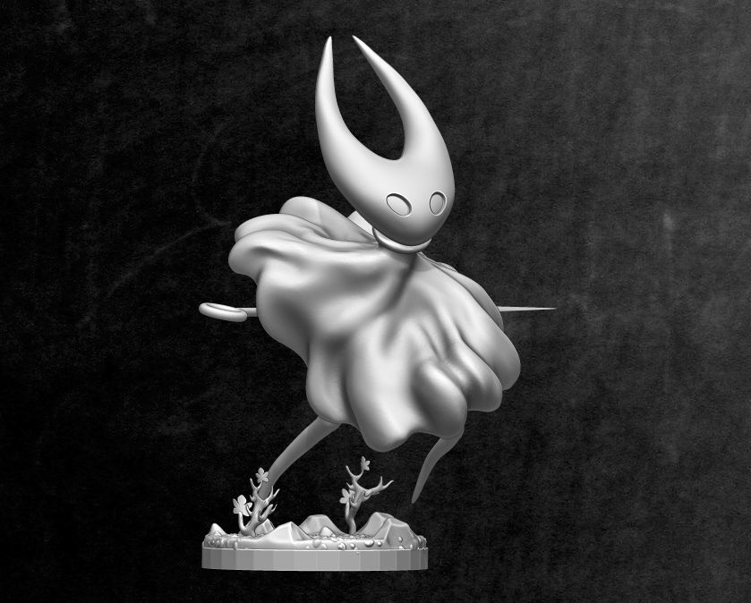 Diorama Hollow knight vs Hornet mais brinde  3D print model_9