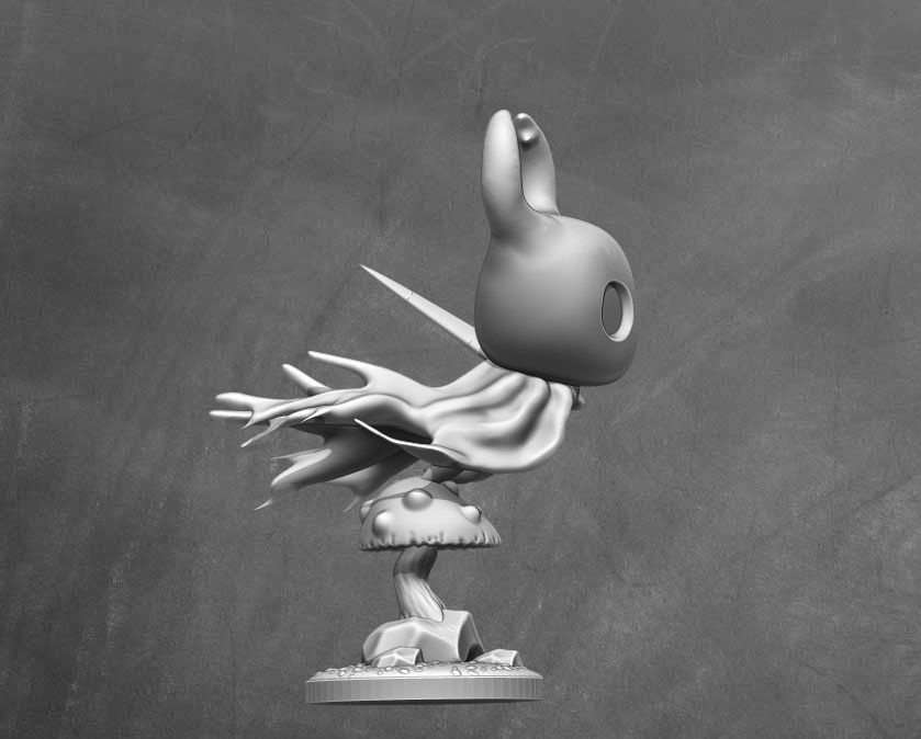 Diorama Hollow knight vs Hornet mais brinde  3D print model_3