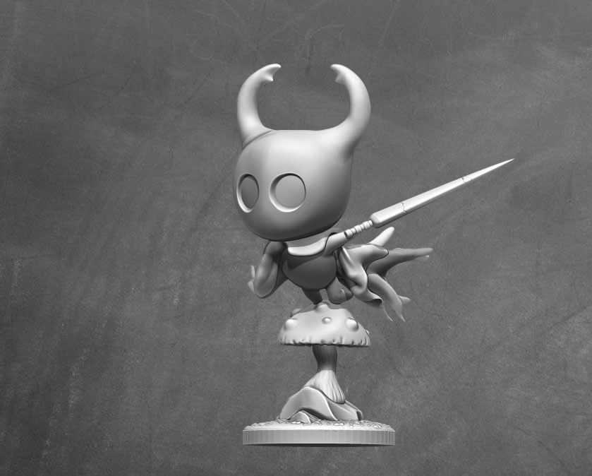 Diorama Hollow knight vs Hornet mais brinde  3D print model_2
