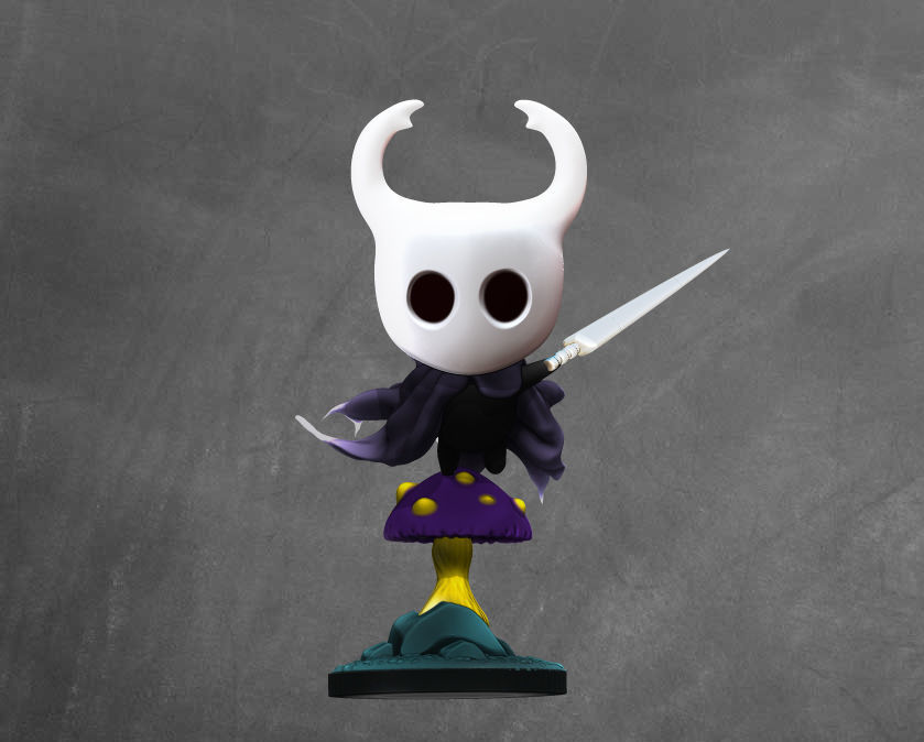 Diorama Hollow knight vs Hornet mais brinde  3D print model_1