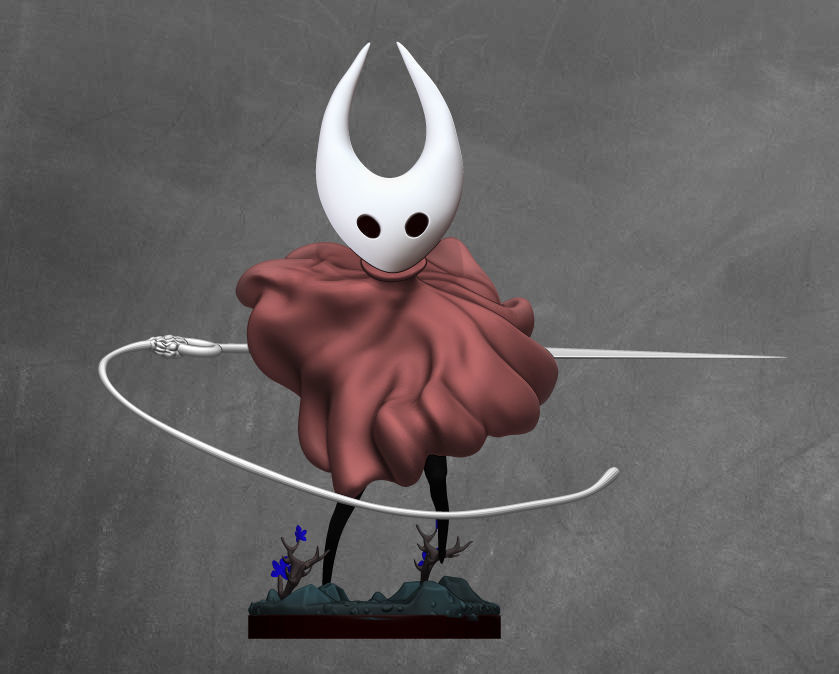 Diorama Hollow knight vs Hornet mais brinde  3D print model_8