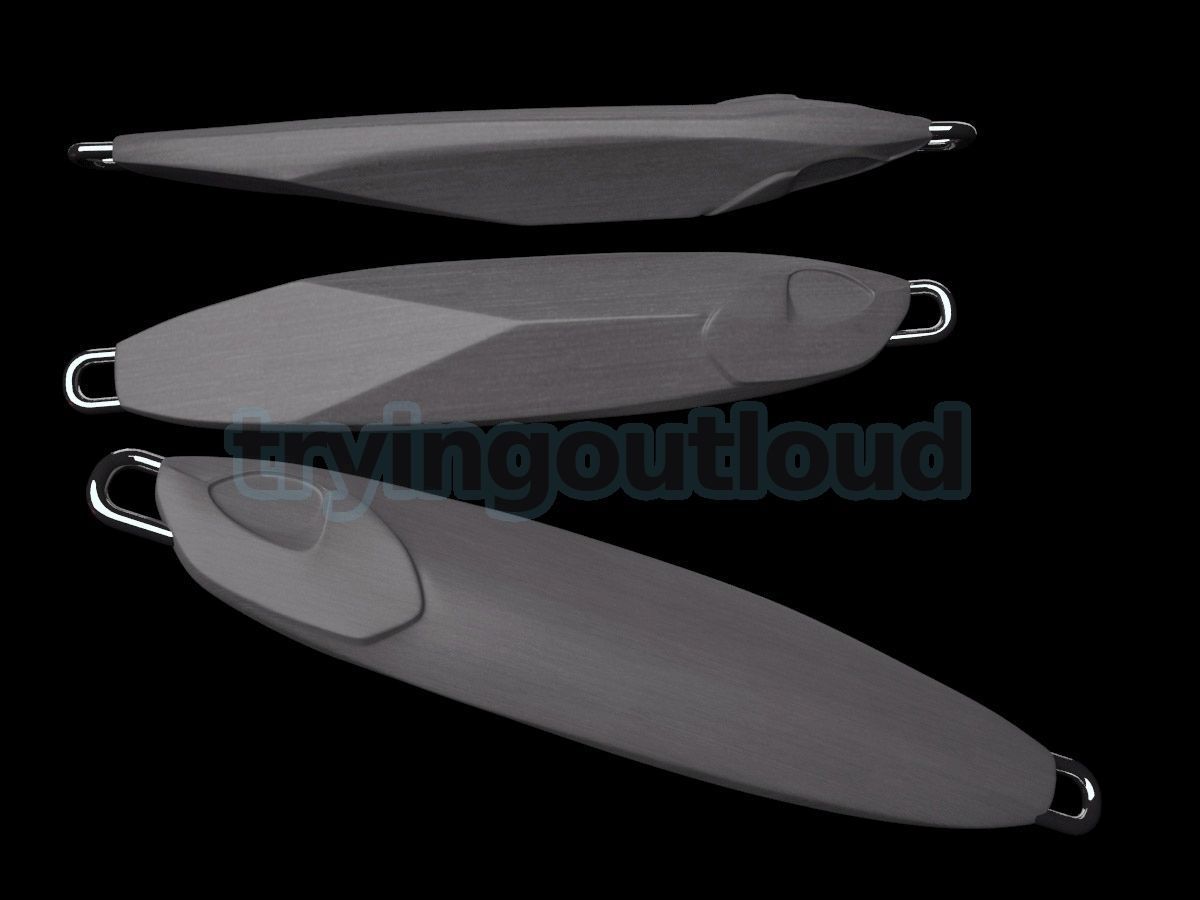  40-250 Gr DM Force Slow Pitch Metal Jig Mold Packs 3D print model_6