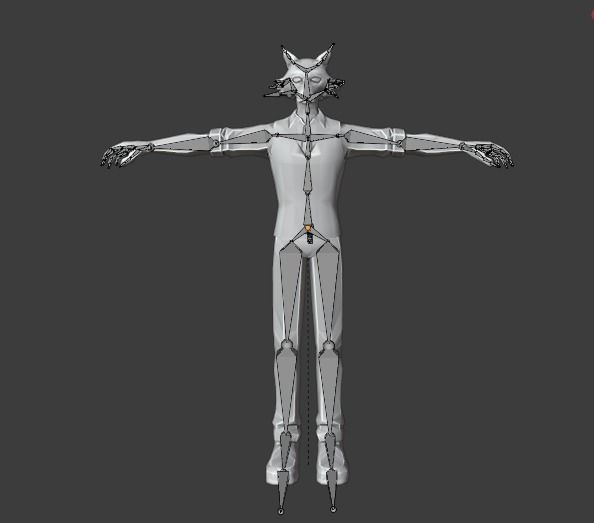 Legosi Beastars  Anime  Low-poly 3D model_4