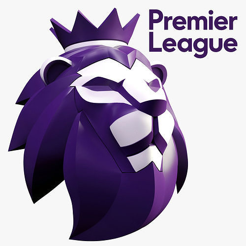 English Premier League logo 3D print model