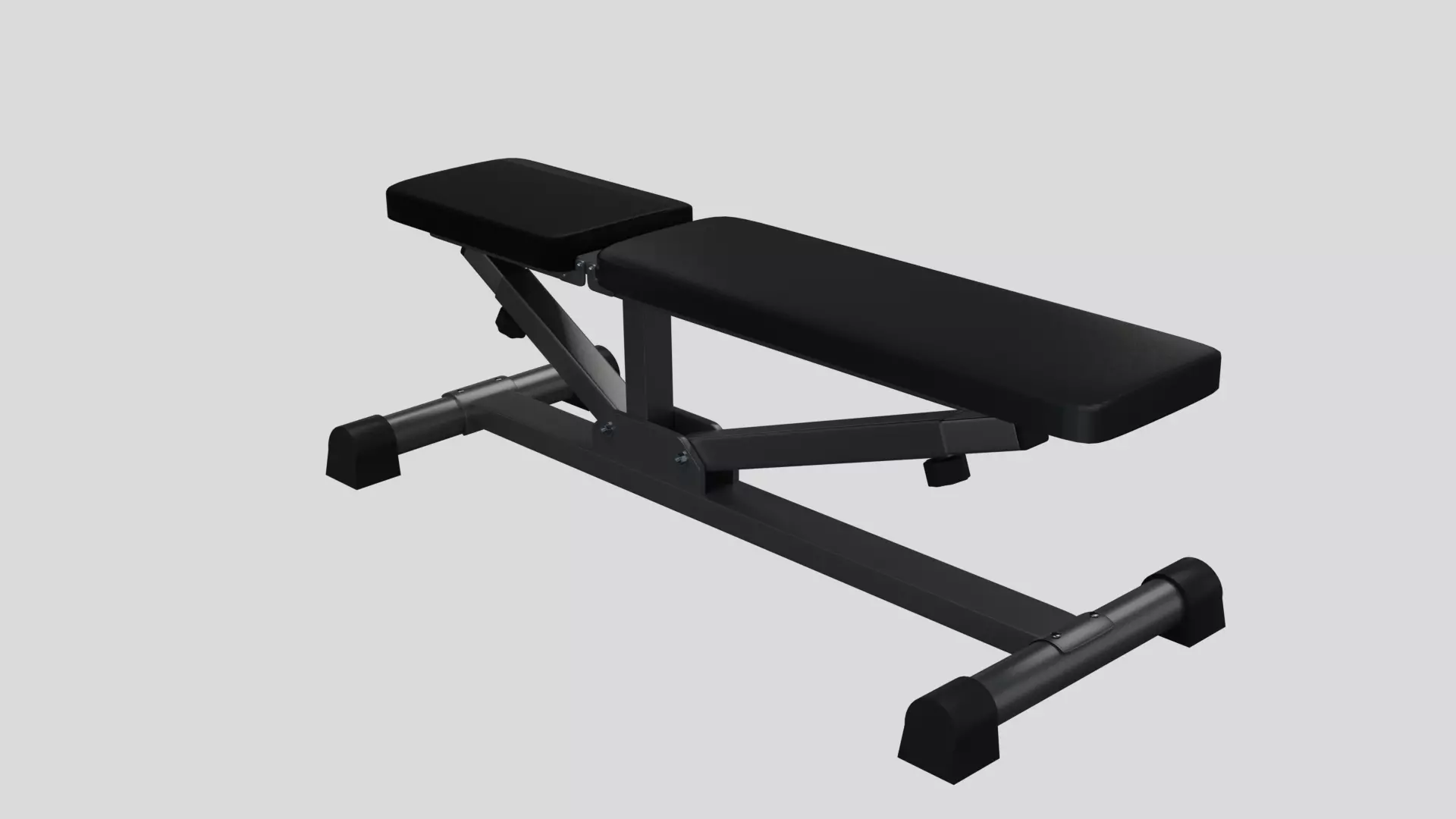 Training Bench Free low-poly 3D model