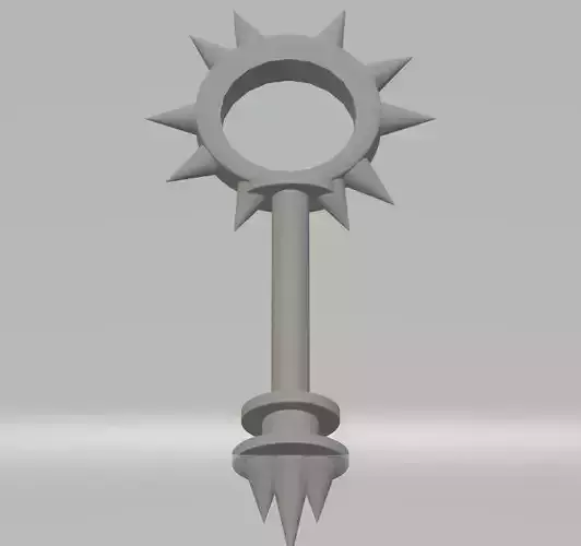 Sabbat Mace Cosplay Free 3D print model