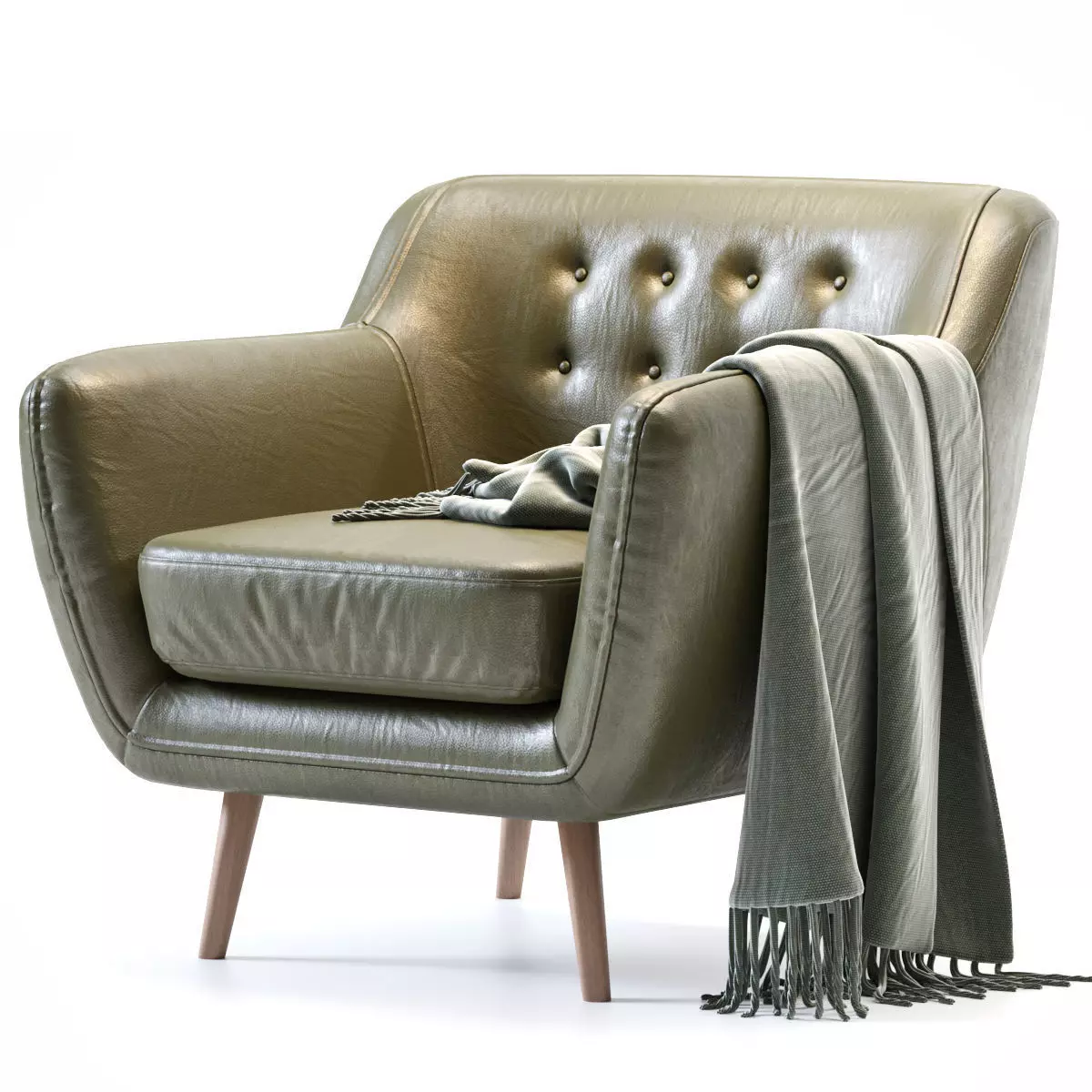 Armchair Site Barhat Rain 3D model