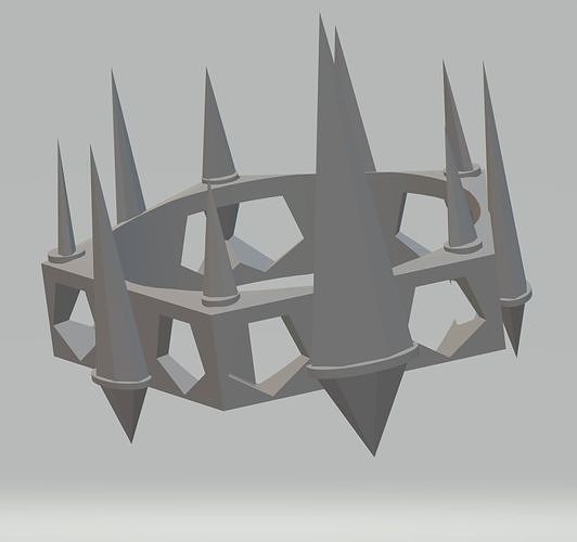 Krown of Ruin Cosplay Free 3D print model