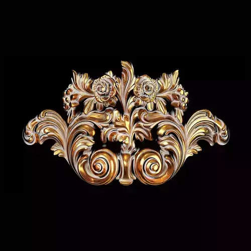 Classic carved 063 3D model