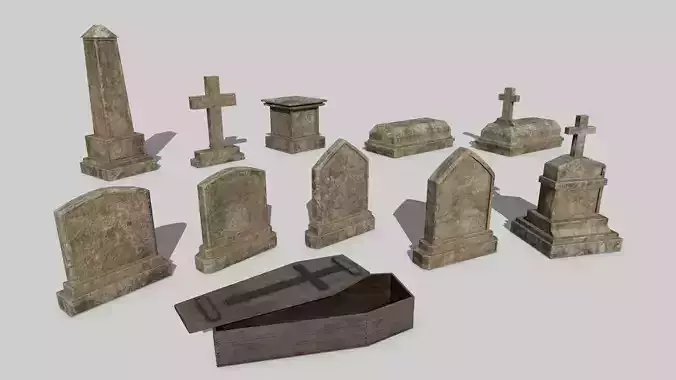 Tomb Stone Set