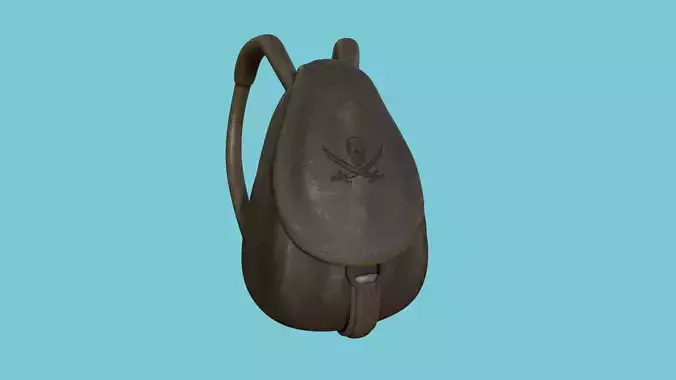 Pirate Backpack - Character Fashion Design