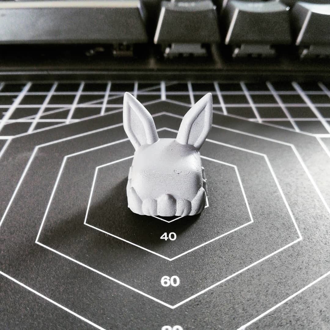 Eevee Pokemon - Keycap 3D mechanical keyboard - Eeveelutions 3D print model_2