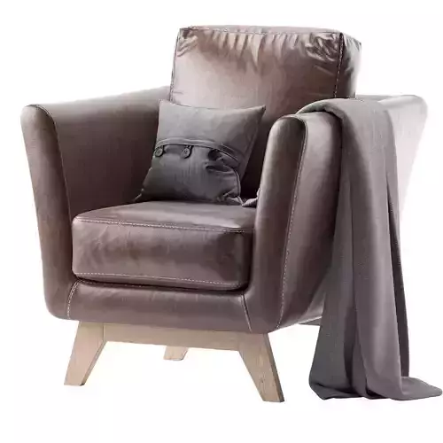 Armchair Dublin Dusty Leather