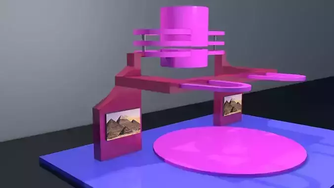 2 different versions 3d Exhibition Stand  or  Hall Design