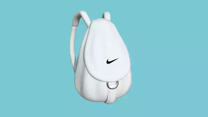 Nike White Backpack - Character Fashion Design