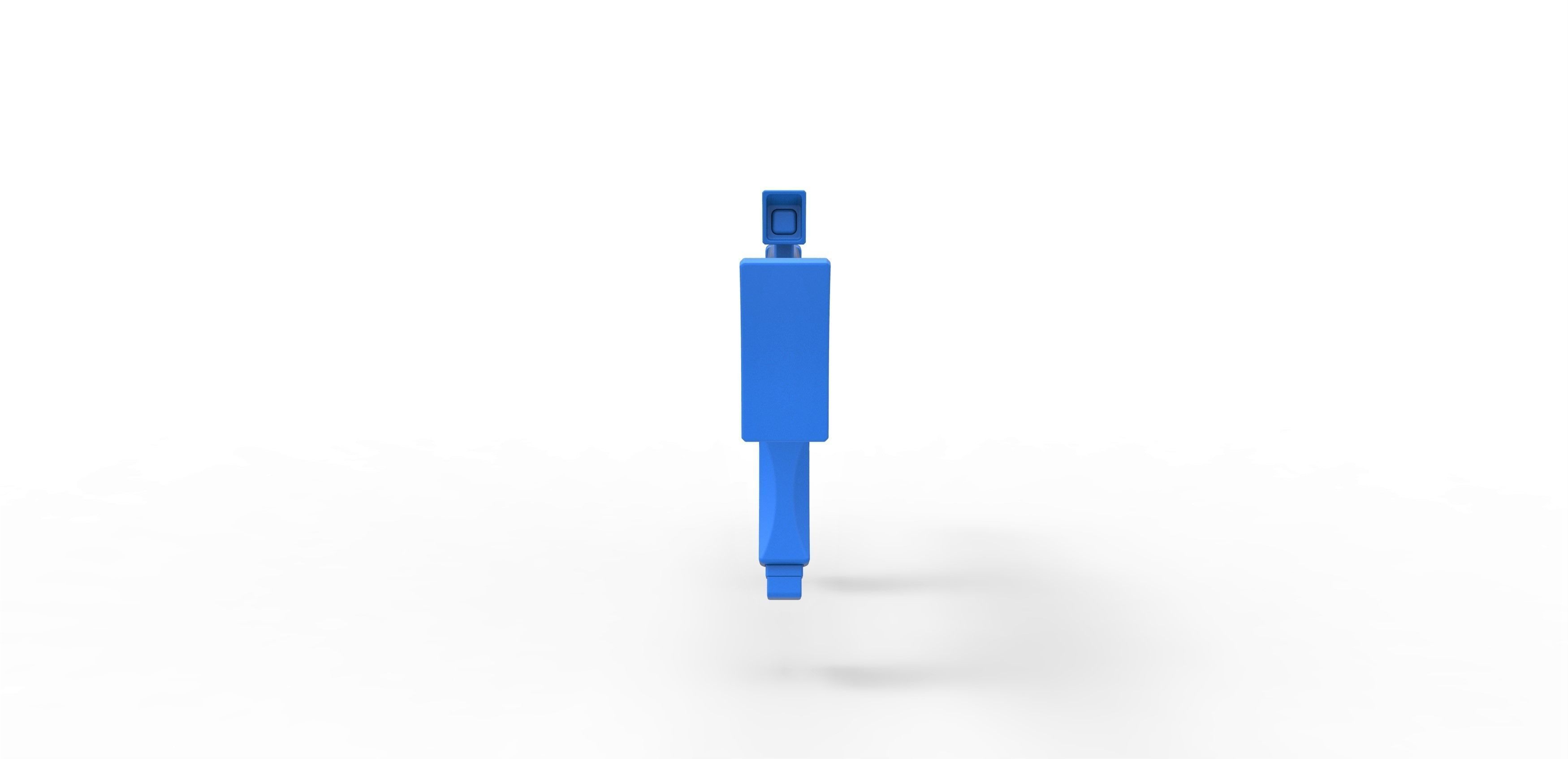 Security blaster rifle from the movie Lost in space 1998 3D model_21