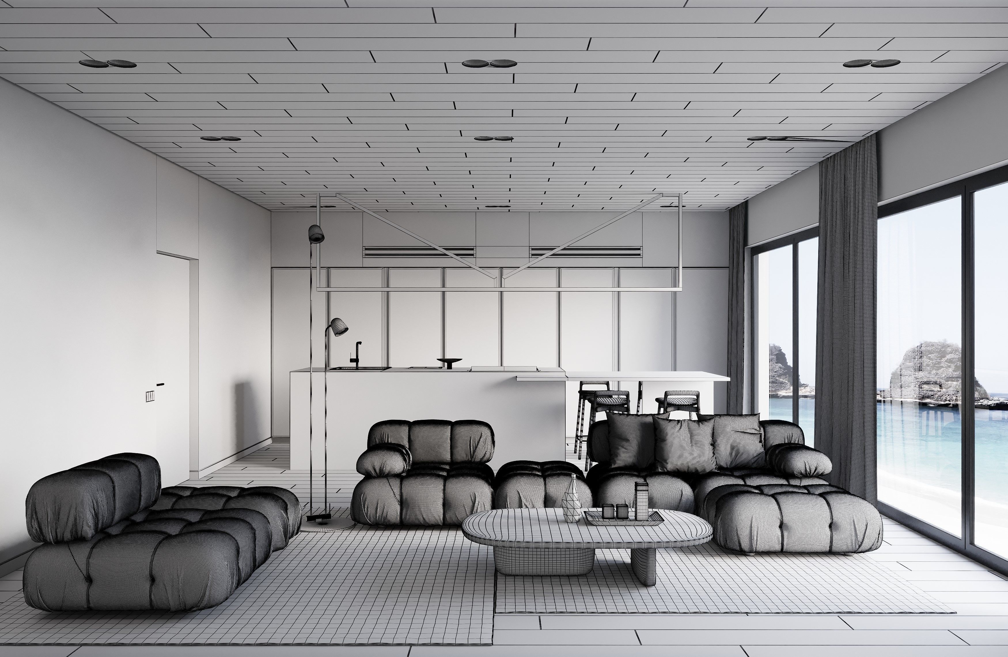 modern interior bb 3D model_8