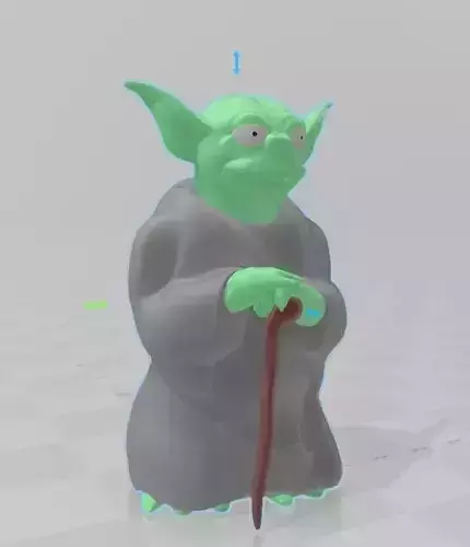 Yoda Simpsonized