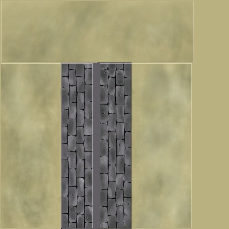 Low Poly Medieval Tavern 3D model_16