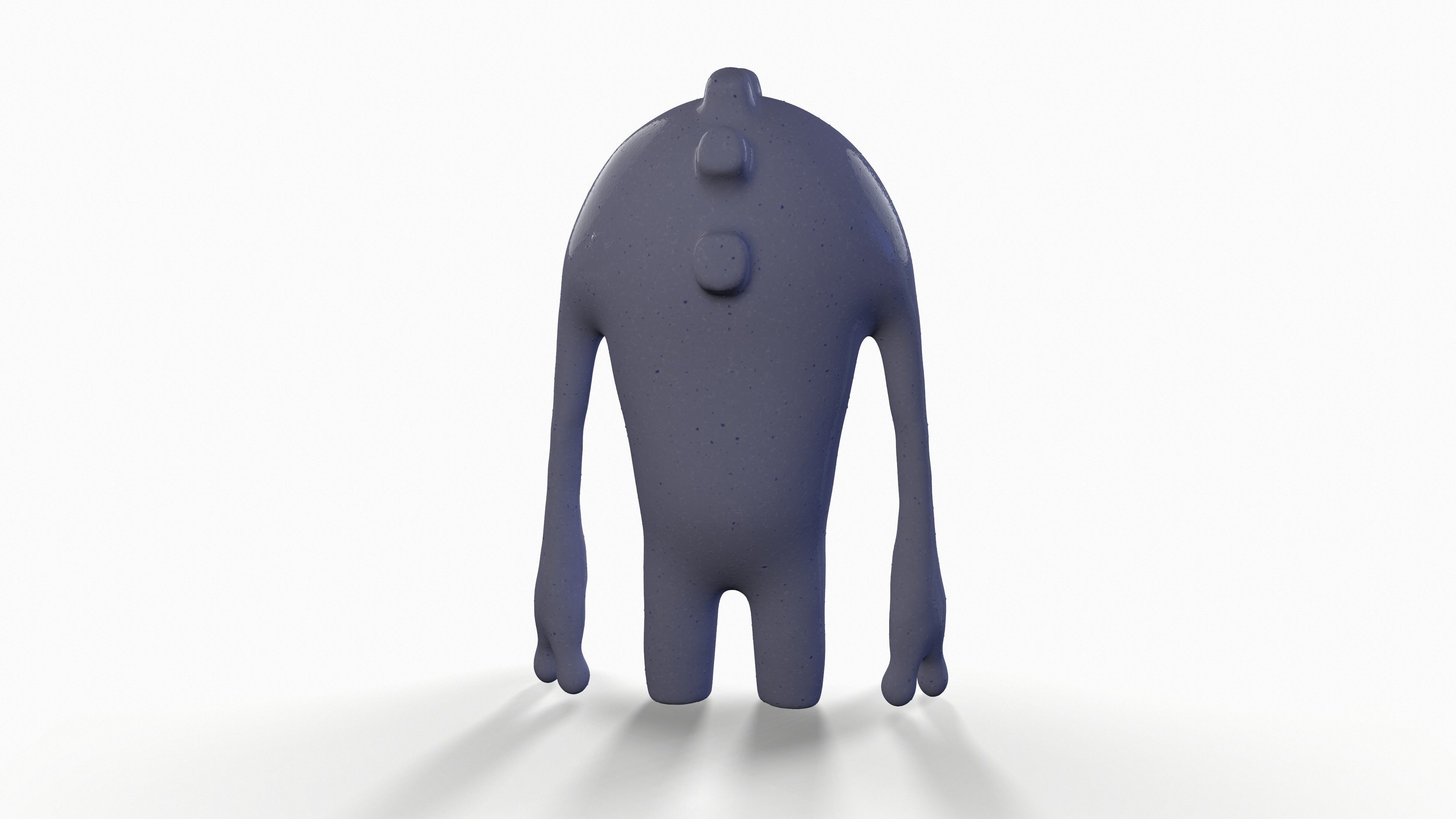 Cartoon character monster 3D print model_5