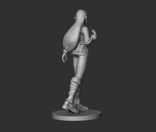 Zelda for 3D print 3D print model_2