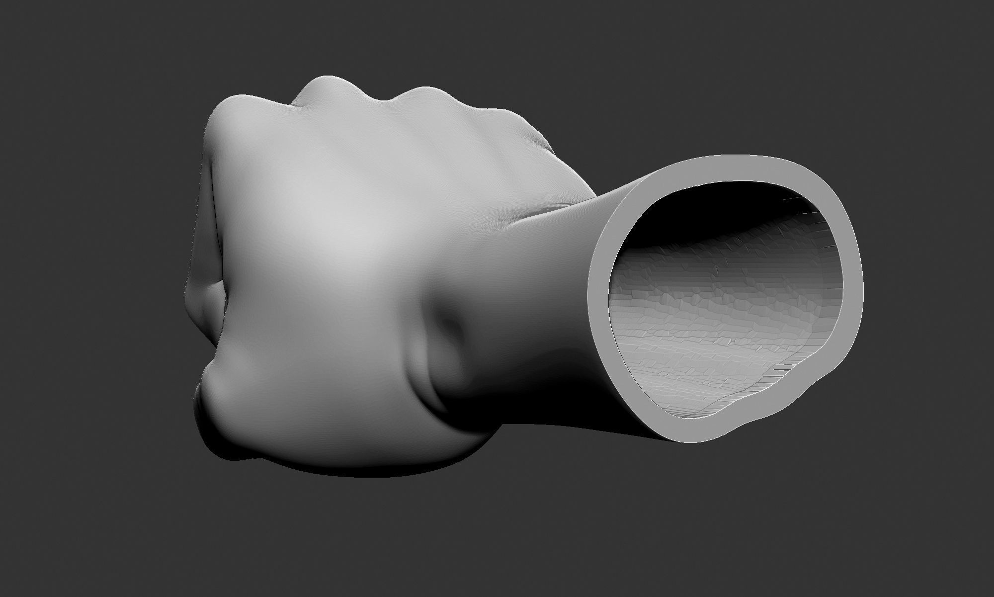 Fist Printable 3D print model_8