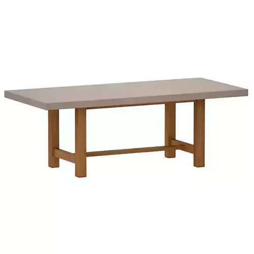 Caicos Cement Top Dining Table Crate and Barrel