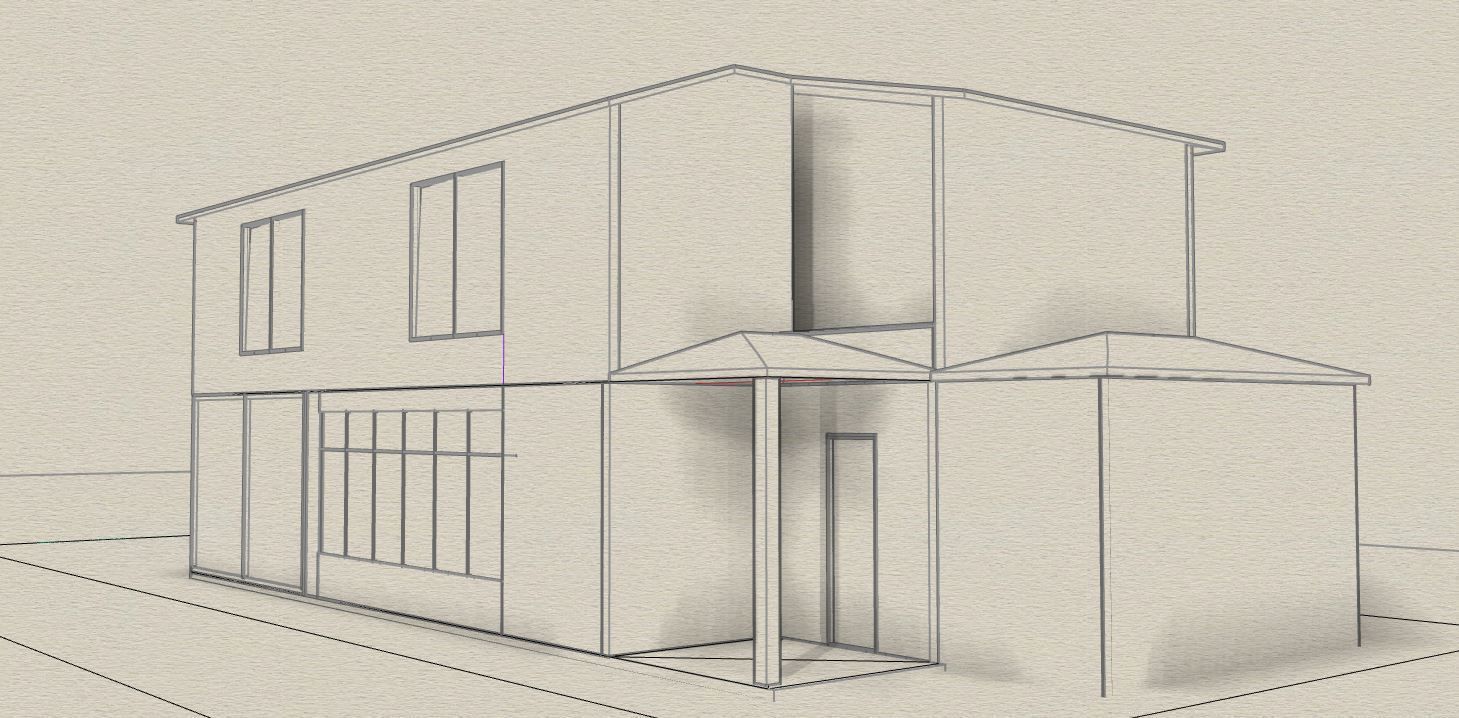 Dublex Villa in Suburbs  3D model_5