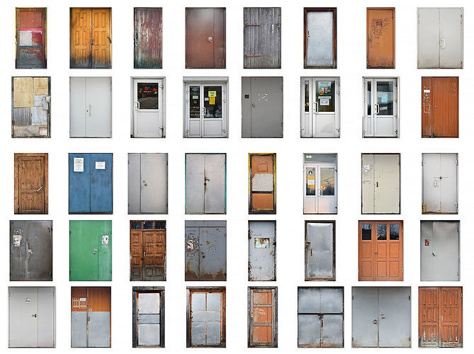 Pack 72 high resolution door textures Texture