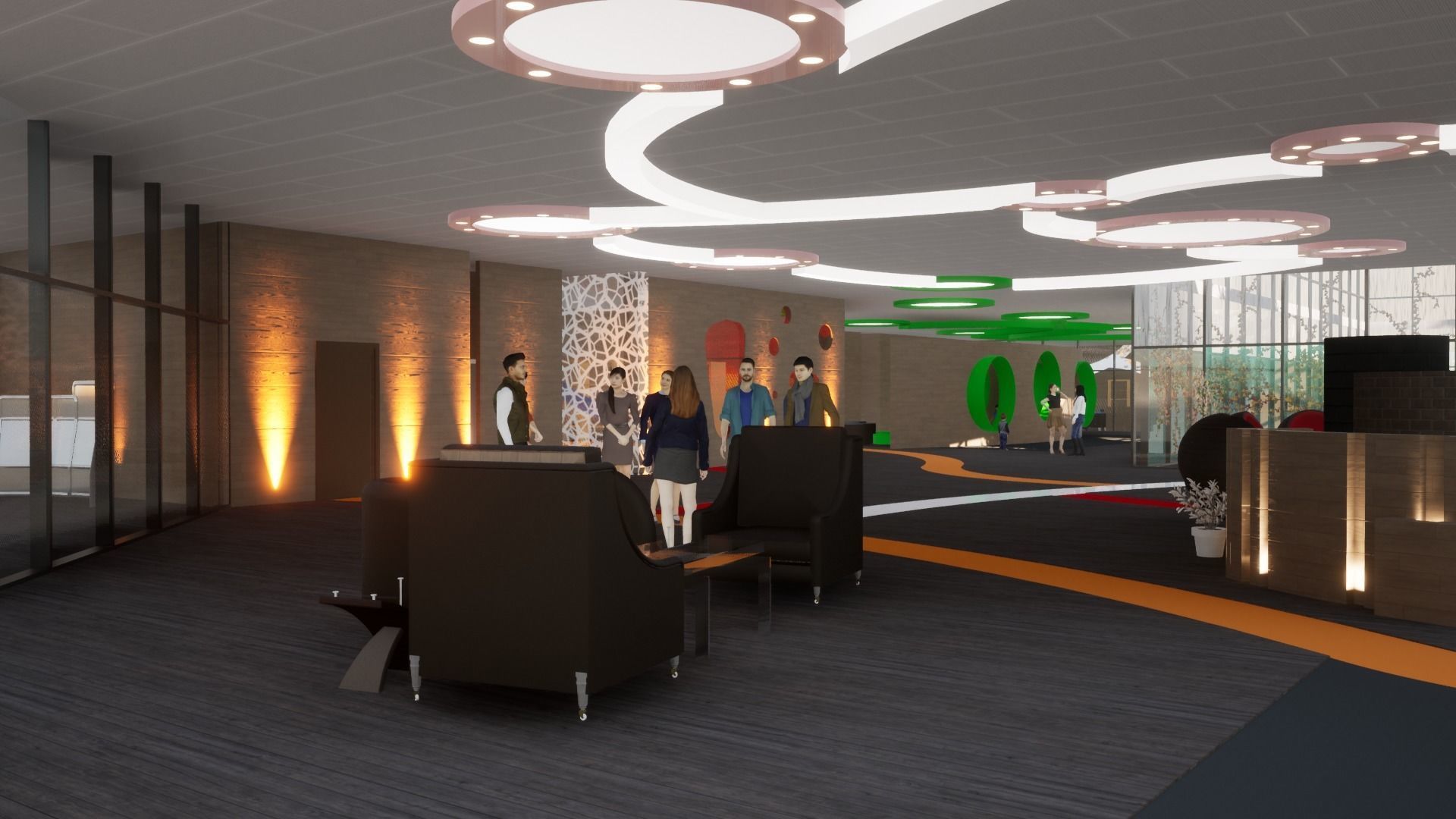 Revit Primary School and Kindergarten 3D model_7