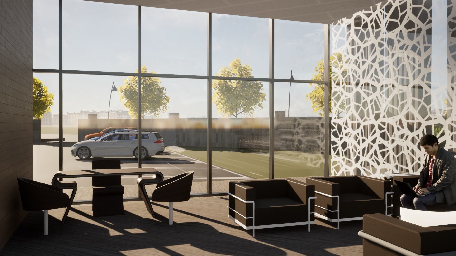 Revit Primary School and Kindergarten 3D model_9