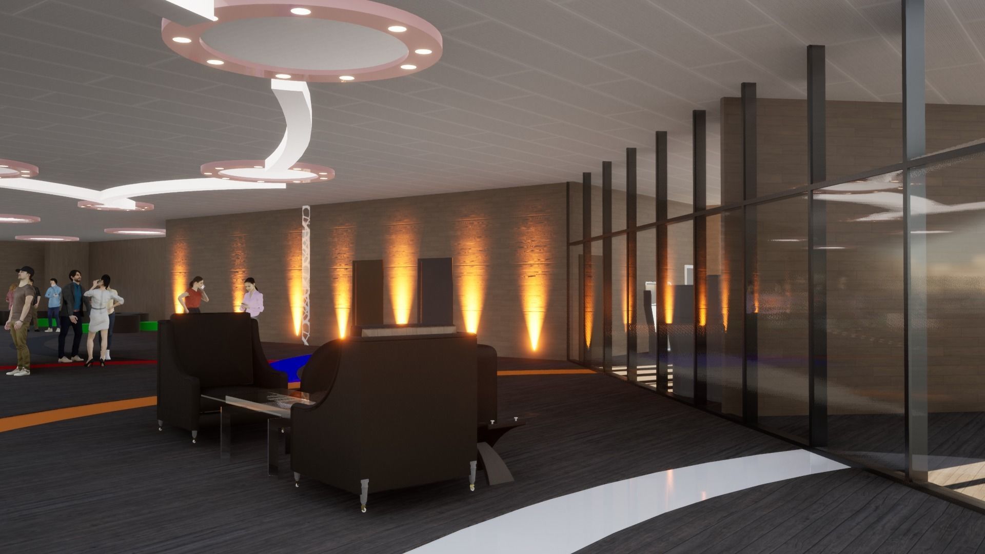 Revit Primary School and Kindergarten 3D model_8