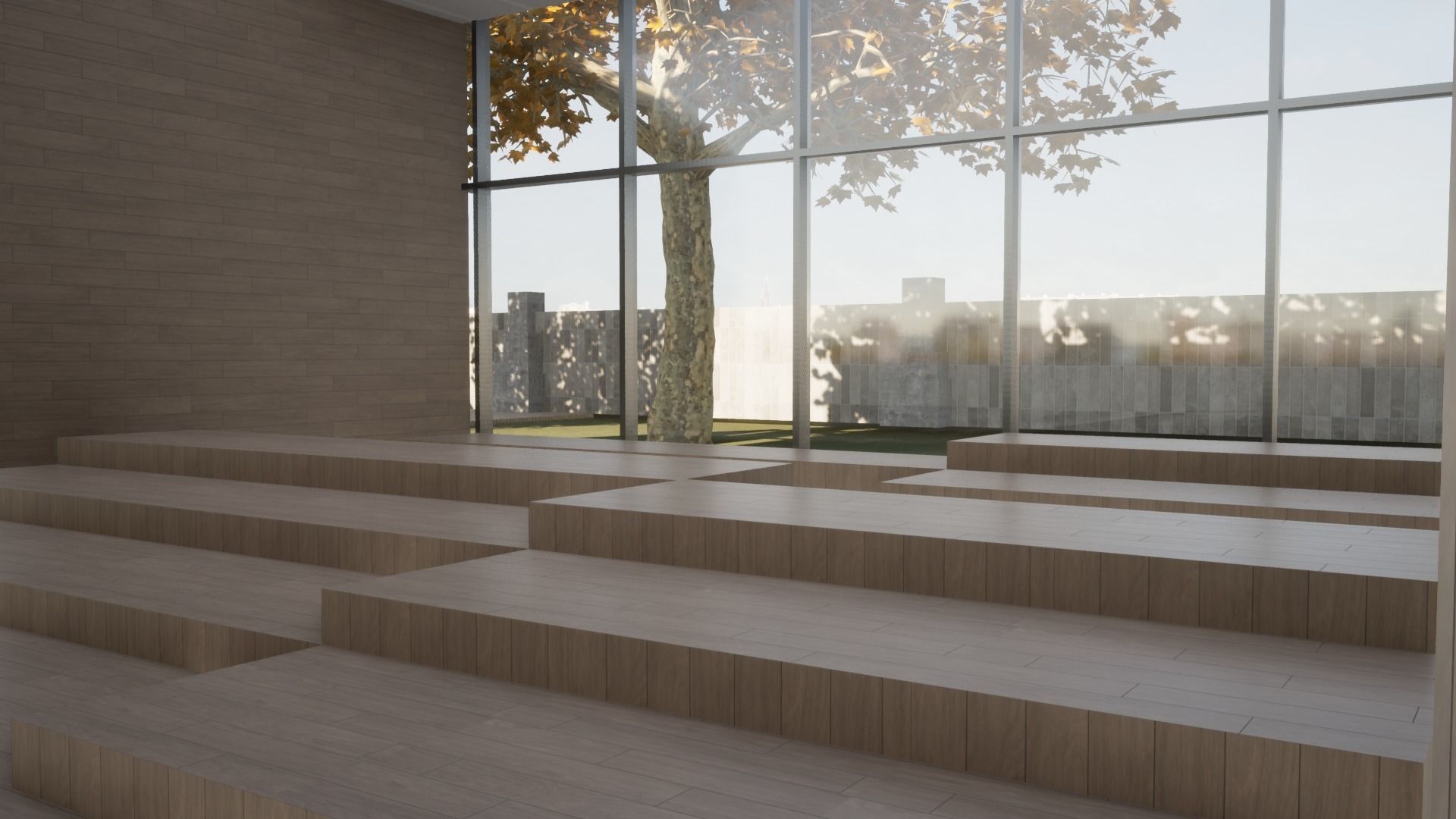 Revit Primary School and Kindergarten 3D model_22