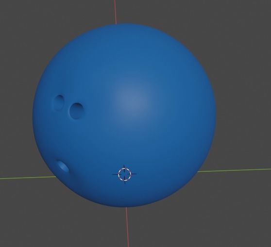 Bowling Ball 3D print model_1