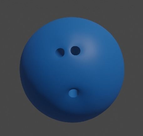 Bowling Ball 3D print model_4