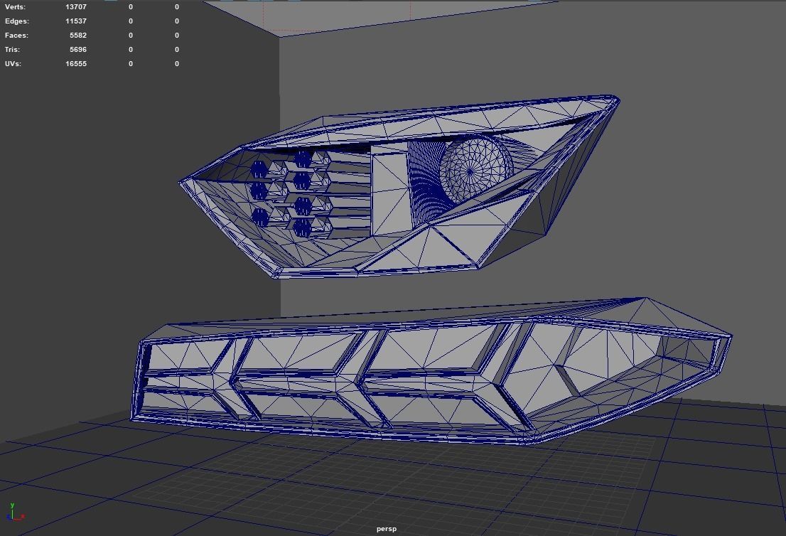 Headlights Rearlight Sport Car 02 3D print model_13