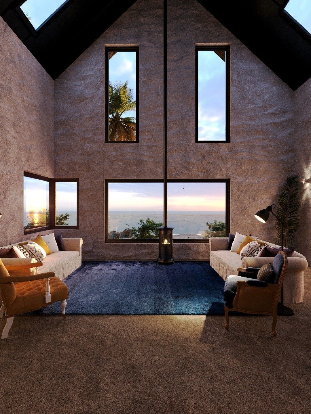 Beach Front Surf Chalet 3D model_3