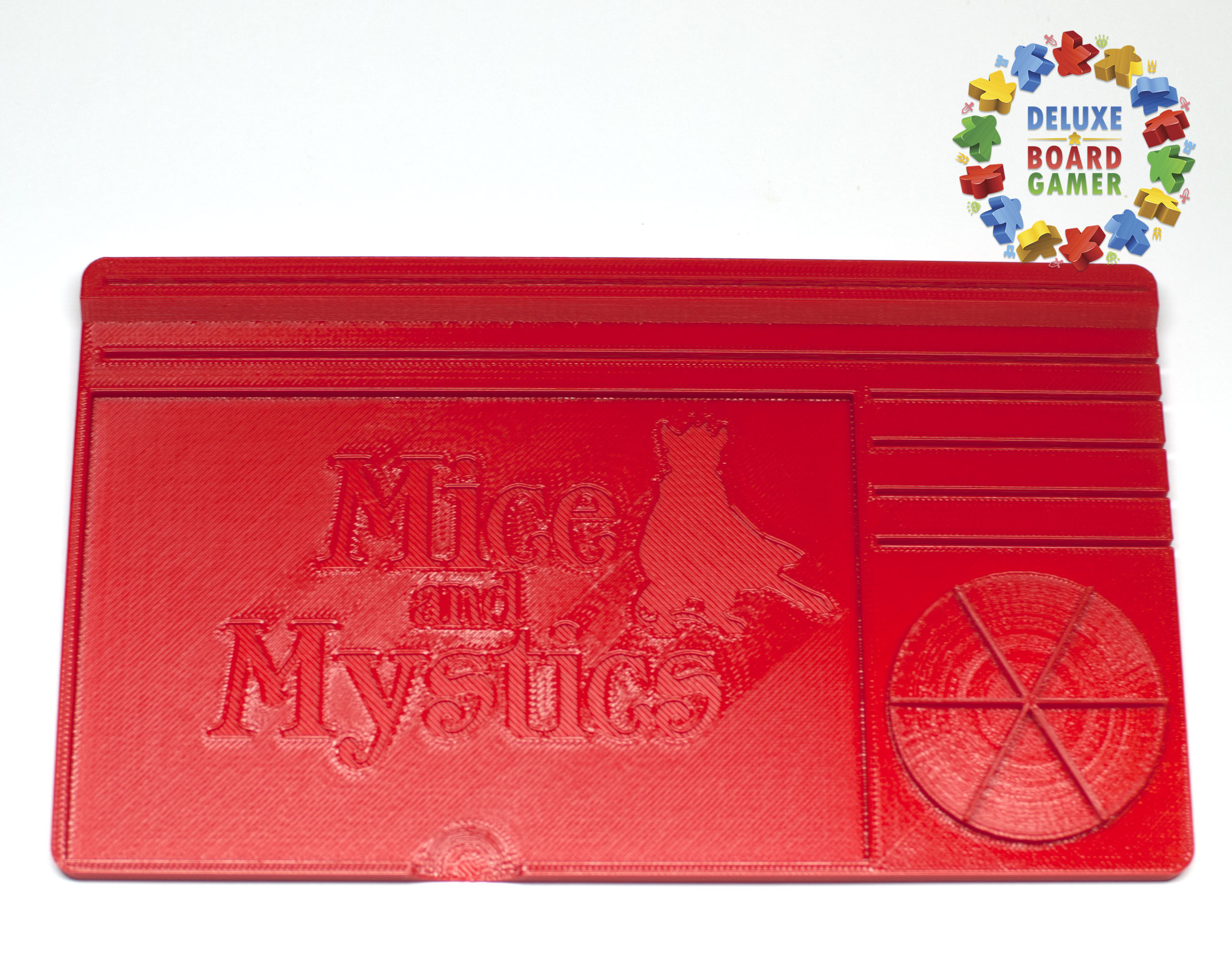 Mice and Mystics Hero Player Dashboard Organizer 3D print model_1