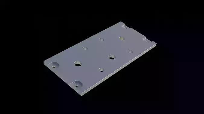 Airbus A320 Weather Radar Panel Ready to 3d Print