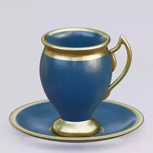 Ceramic coffee cup