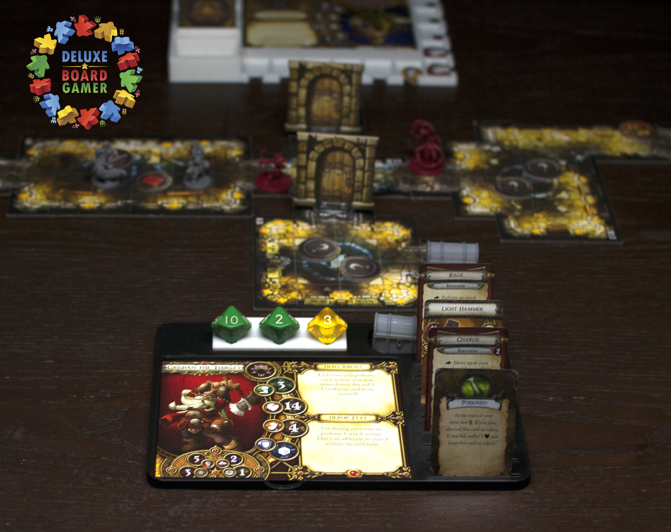 Descent Hero Dashboard -  Organizer 3D print model_2