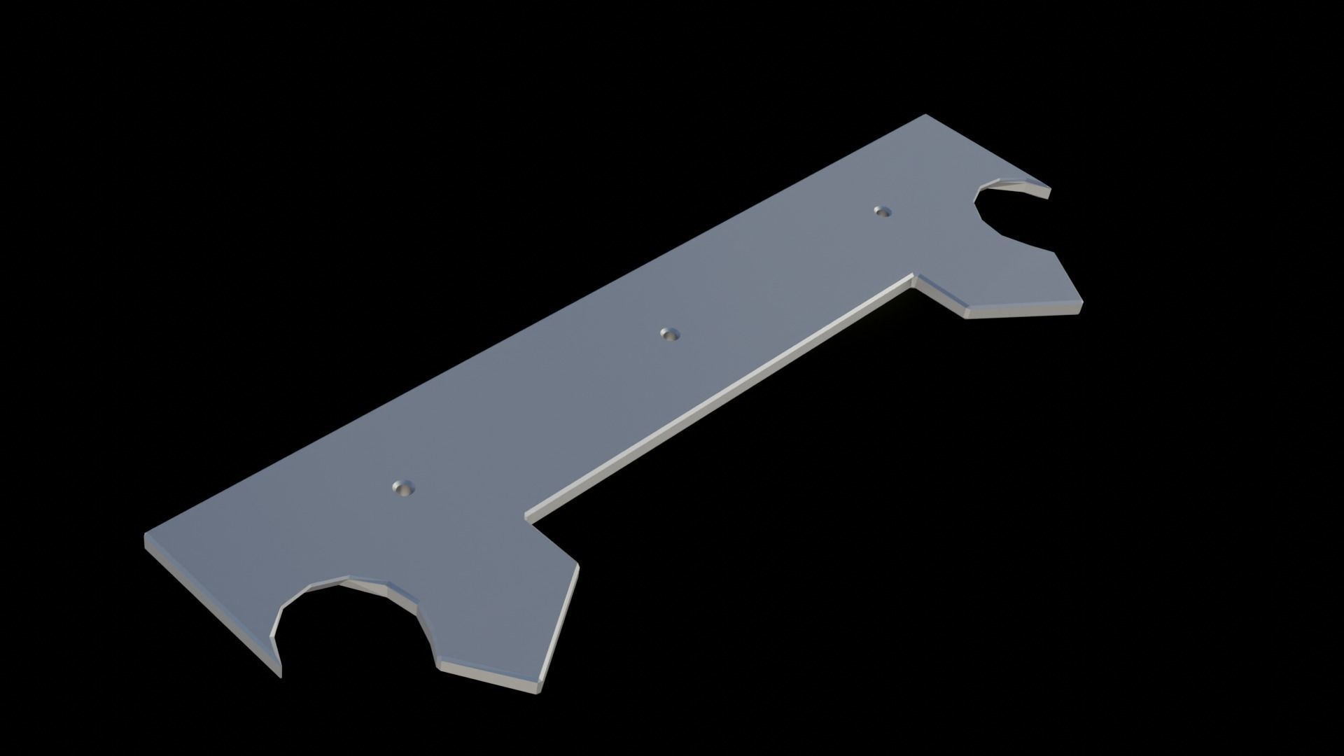 Airbus A320 BLANK Panels Ready to 3d Print 3D print model_1