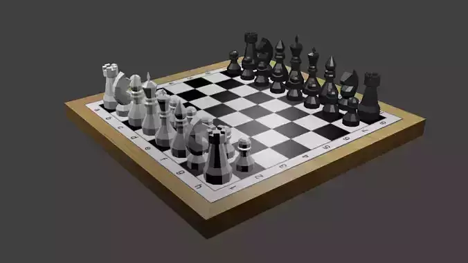 Classic chess board