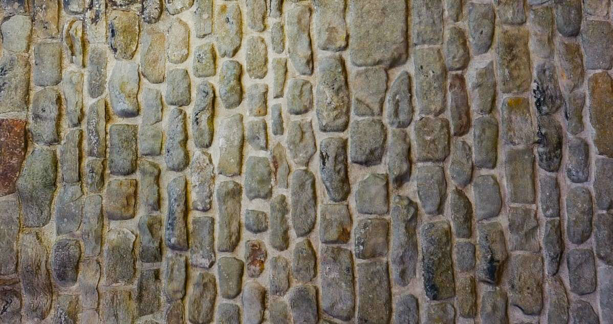 Stone Wall 3D Model Low-poly 3D model_4