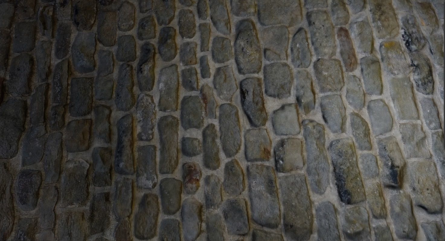 Stone Wall 3D Model Low-poly 3D model_8