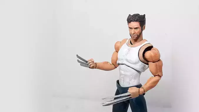 wolverine action figure 3D print model