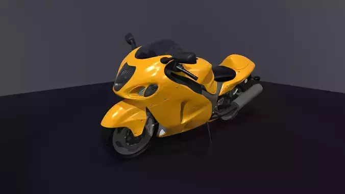 Suzuki Hayabusa GSX1300R Super Bike