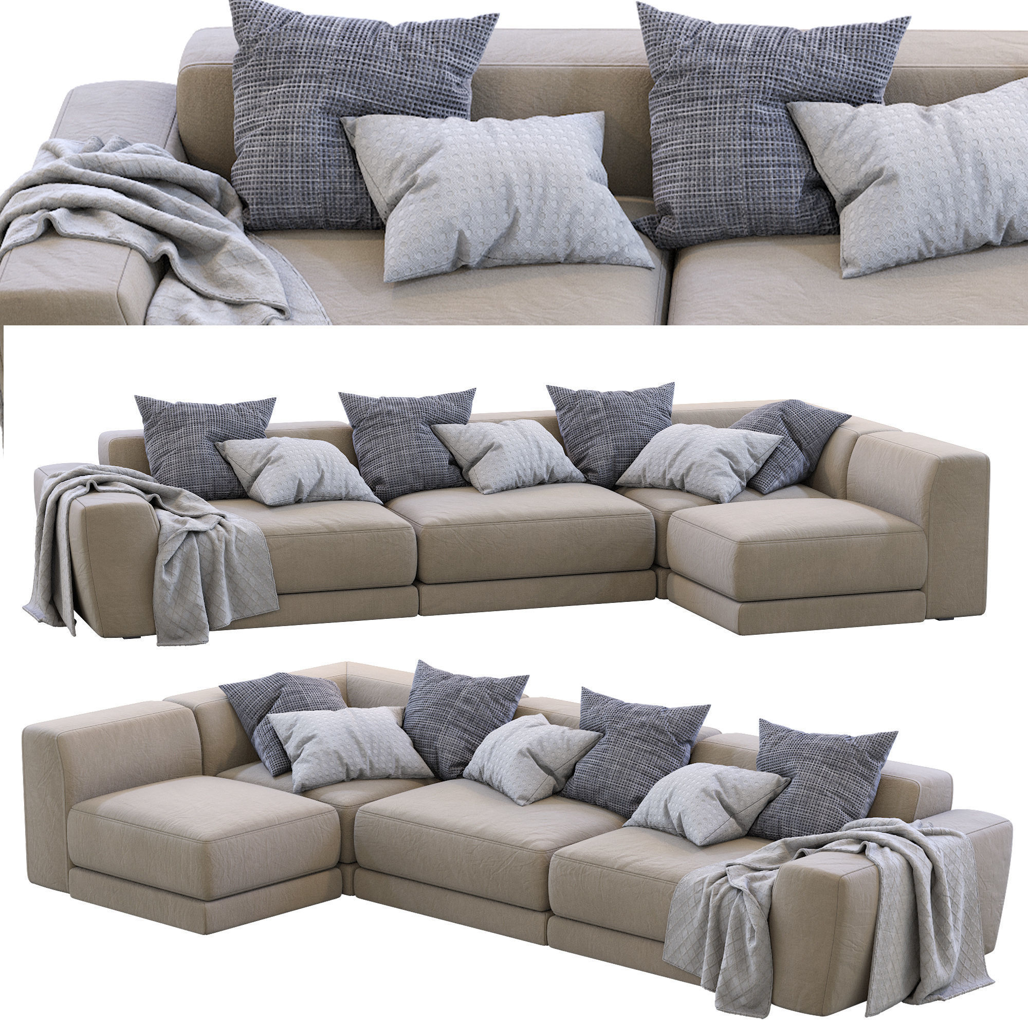 Sofa Pasha By Jesse 6 3D model_11