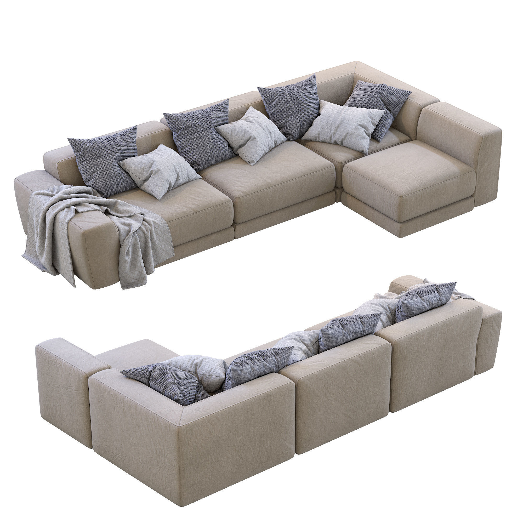 Sofa Pasha By Jesse 6 3D model_19